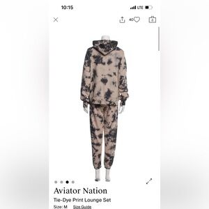 Aviator nation, pants and ninja hoodie